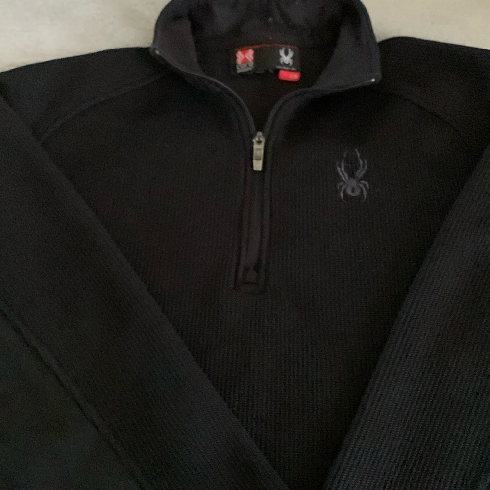 Lovely black size L men’s Spyder sweater.